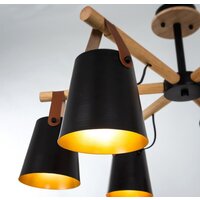 Люстра средней высоты Arte Lamp Thomas A7032PL-6BK