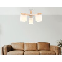 Люстра средней высоты Ambrella light TR83115/3 WH/LW