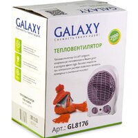 Тепловентилятор Galaxy Line GL8176 (белый/сиреневый)