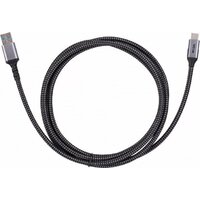 Кабель VCOM CU401M-3M USB Type-A - USB 3.2 Gen2 Type-C (3 м, черный)