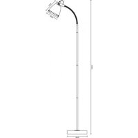Торшер Camelion New York KD-428F С02 13049 (чtрный)