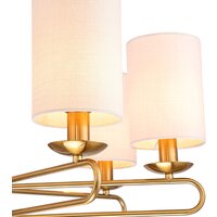 Подвесная люстра Escada Eclipse 10166/7PL E14*40W Brass