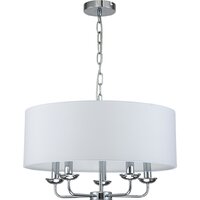 Подвесная люстра Escada Bovilla 10175/5PL E14*40W Chrome