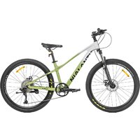 Велосипед Nialanti Fusion 1.0 MD 26 2024 (зеленый/серый)