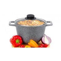 Казан Elan Gallery Гармония вкуса 120551 (серый мрамор)