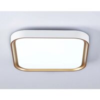 Светильник-тарелка Ambrella light FZ1259 WH/GD (белый/золото )