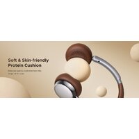 Наушники Ugreen Studio Plus HP207 (серебристый/коричневый)