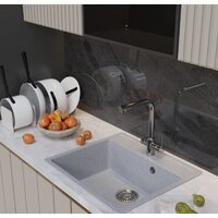 Кухонная мойка Mixline ML-GM15 551916 (серый)